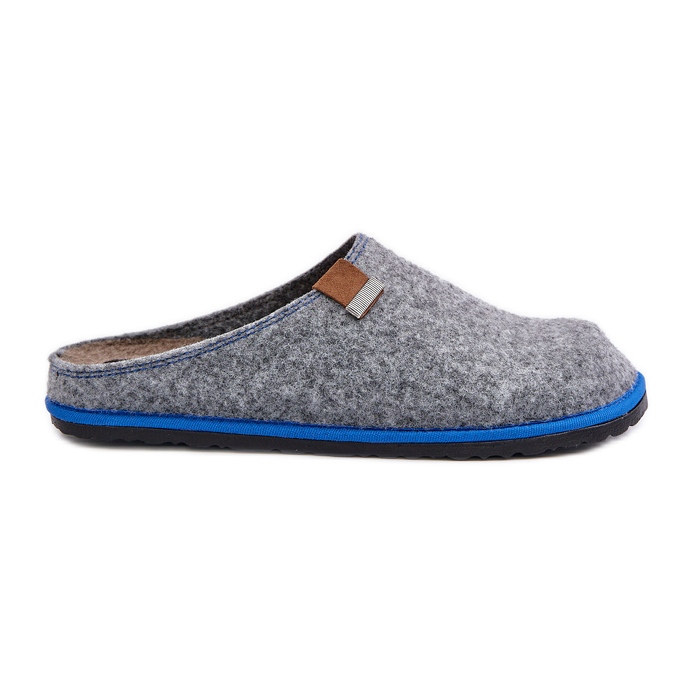 Chaussons Homme Accueil Chaussures Inblu SI000023 Gris clair