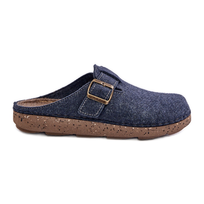 Chaussons Pour Hommes Avec Boucle Tongs Préventives Inblu MT000012 Bleu Marine Chaussons Pour Hommes Avec Boucle Tongs Préventives Inblu MT000012 Bleu Marine