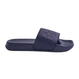 Tongs Légères Pour Hommes Avec Logo Big Star OO174031 Bleu Marine Tongs Légères Pour Hommes Avec Logo Big Star OO174031 Bleu Marine