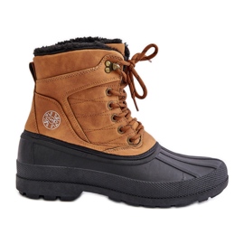 Lee Cooper LCJ-24-44-2873M Camel Bottes de neige pour hommes brun Lee Cooper LCJ-24-44-2873M Camel Bottes de neige pour hommes brun