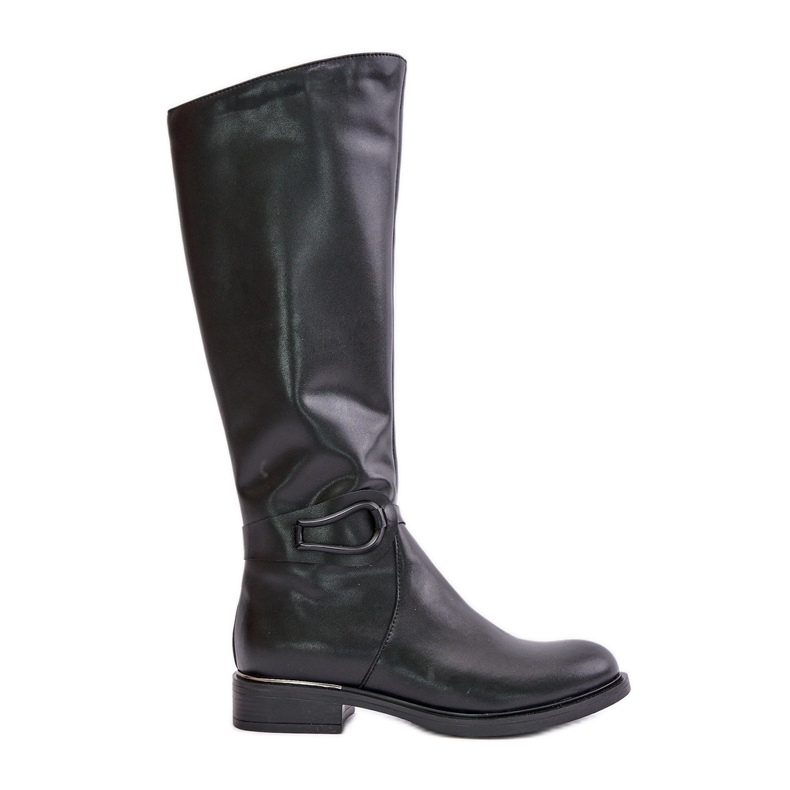 Zazoo 70140 Bottes chauffantes en cuir pour femme, noir le noir Zazoo 70140 Bottes chauffantes en cuir pour femme, noir le noir
