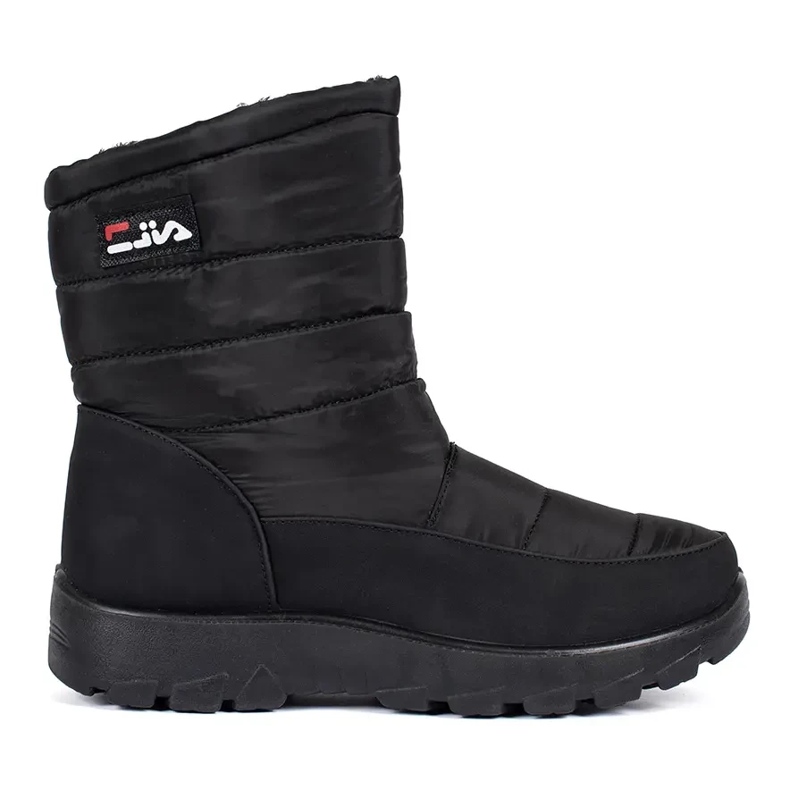 Bottes de neige légères noires pour femme le noir