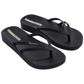 Tongs Ipanema Bossa Soft V Fem 82840-20766 le noir
