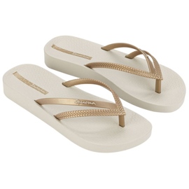 Tongs Ipanema Bossa Soft V Fem 82840-AQ441 d'or