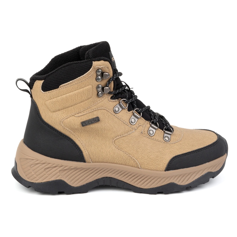 Filippo MTR6653/24 bottes de randonnée d'hiver hautes à la cheville, beige
