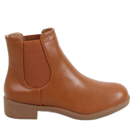 Chelsea boots femme classiques Modena Camel brun