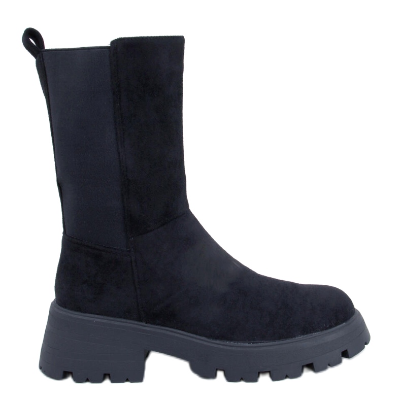 Bottines Chelsea montantes noires Seuss le noir Bottines Chelsea montantes noires Seuss le noir