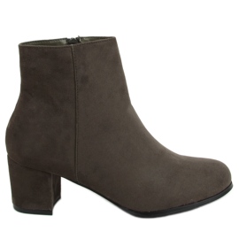 Bottines Talgo Green à talons hauts vert