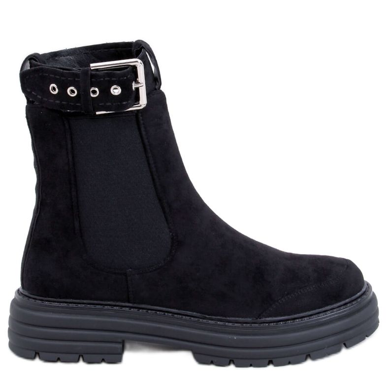 Bottines Chelsea femme Carls noires le noir Bottines Chelsea femme Carls noires le noir