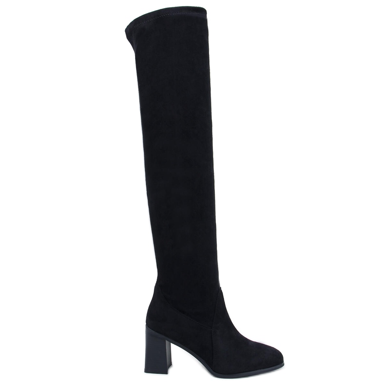 Hemmi Bottines à talons noires le noir