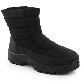 Bottes de neige isolées pour hommes, noires NEWS 4997