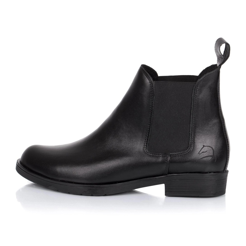 Rusttler Bottines Chelsea femme Rustler Karo en cuir le noir