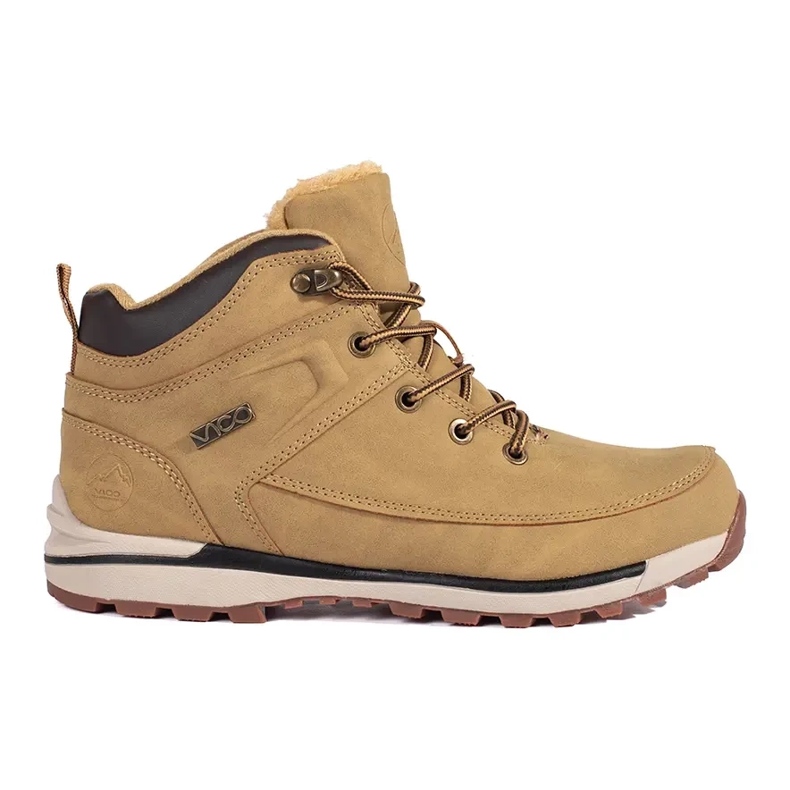 Vico Chaussures de trekking isolées marron brun