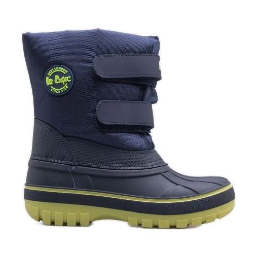 Lee Cooper LCJ-24-44-2845K bottes de neige d'hiver bleu