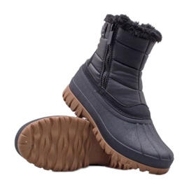Lee Cooper LCJ-24-44-2866LB bottes de neige d'hiver le noir