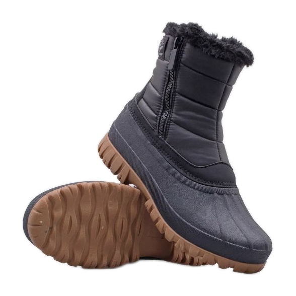 Lee Cooper LCJ-24-44-2866LB bottes de neige d'hiver le noir Lee Cooper LCJ-24-44-2866LB bottes de neige d'hiver le noir