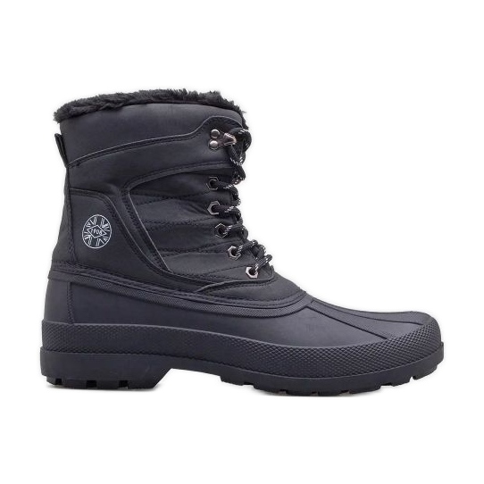 Lee Cooper LCJ-24-44-2872MA bottes d'hiver le noir