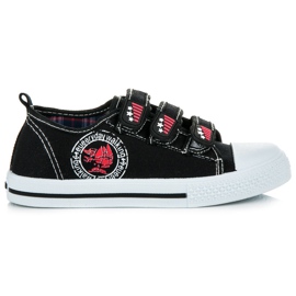 American Club Baskets Velcro noir
