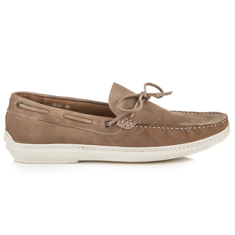 Sorrento Mocassins en cuir brun