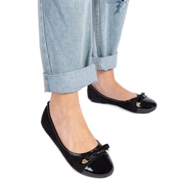 Ballerines plates noires