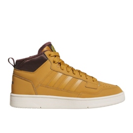 Chaussures Adidas Rapid Court Mid Winterized JR0171 jaune