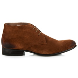 Sorrento Bottes en cuir brun
