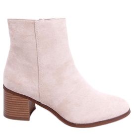 Bottes classiques en daim Natina Beige