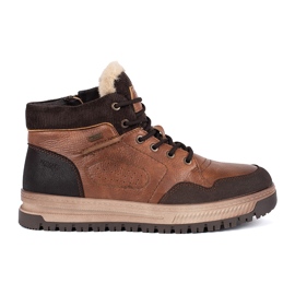 Bottes d'hiver hautes isolées pour hommes noir