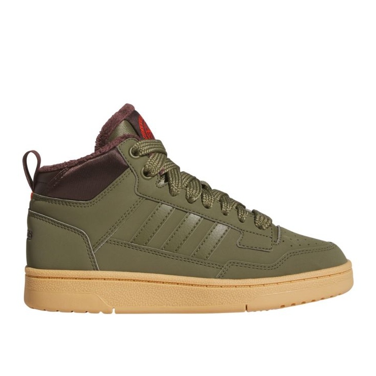 Chaussures Adidas Rapid Court Mid Winterized JR2813 vert