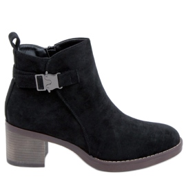 Bottes classiques à talons hauts Marsha Noir