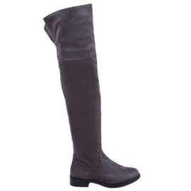 Bottes Scott grises Bottes Scott grises