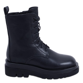 Bottes à semelles hautes West Black noir