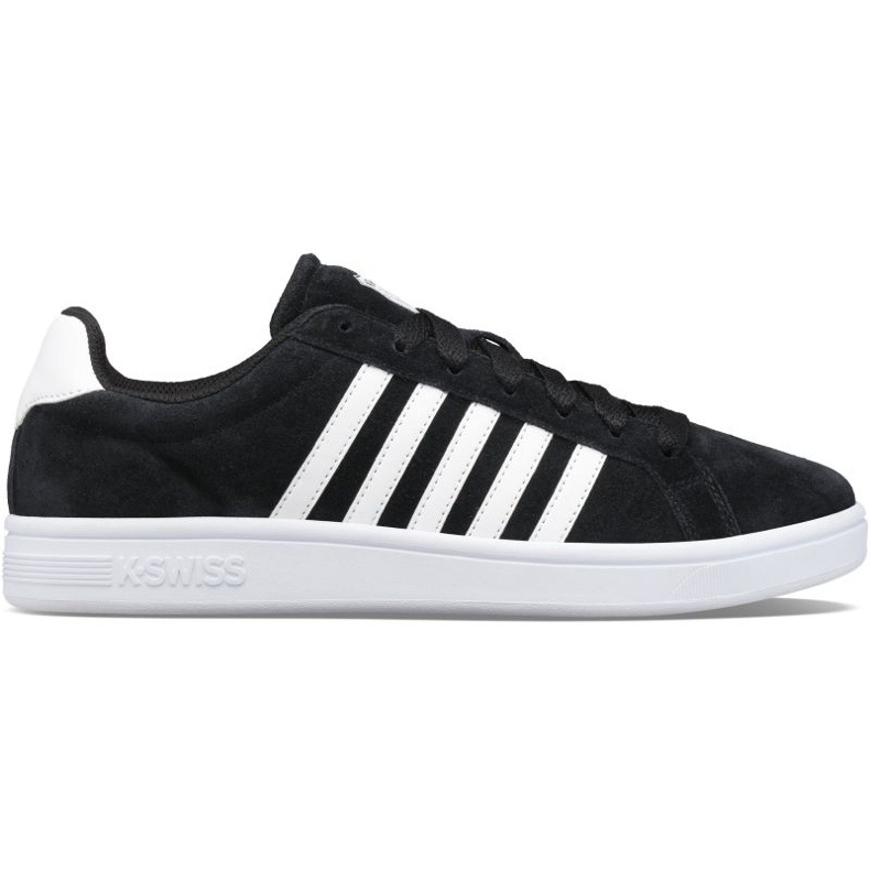 Chaussures K-Swiss Court Tiebreak Sde 07012-002-M le noir Chaussures K-Swiss Court Tiebreak Sde 07012-002-M le noir