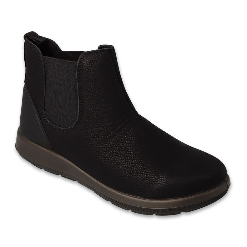 Bottines à enfiler noires pour femmes Dr.ORTO Befado 156D909 le noir Bottines à enfiler noires pour femmes Dr.ORTO Befado 156D909 le noir