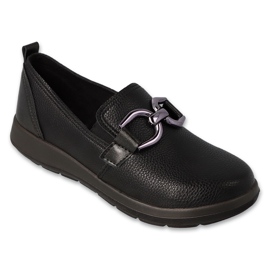 DR.ORTO Befado chaussures pour femmes noires avec décoration 156D120