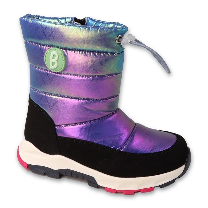 Bottes de neige pour enfants Befado violet 169X007 Bottes de neige pour enfants Befado violet 169X007
