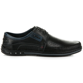 Lucca Chaussures ajourées pour la reliure le noir