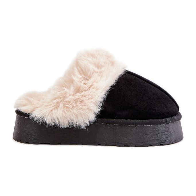 Bottes de neige pour femme Doriola noires à semelle épaisse avec fourrure le noir Bottes de neige pour femme Doriola noires à semelle épaisse avec fourrure le noir