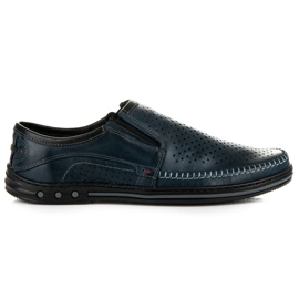 Lucca Soutien-gorge Slip-on avec ajouré bleu