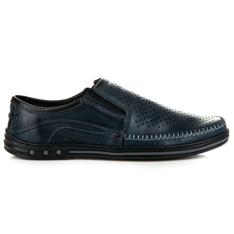 Lucca Soutien-gorge Slip-on avec ajouré bleu