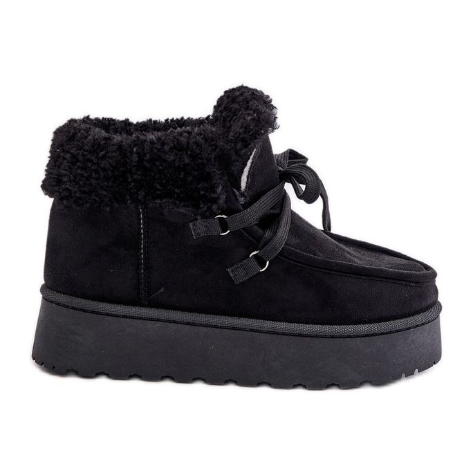 Bottes de neige à plateforme avec fourrure pour femme, Branek Black Ciabellae le noir Bottes de neige à plateforme avec fourrure pour femme, Branek Black Ciabellae le noir