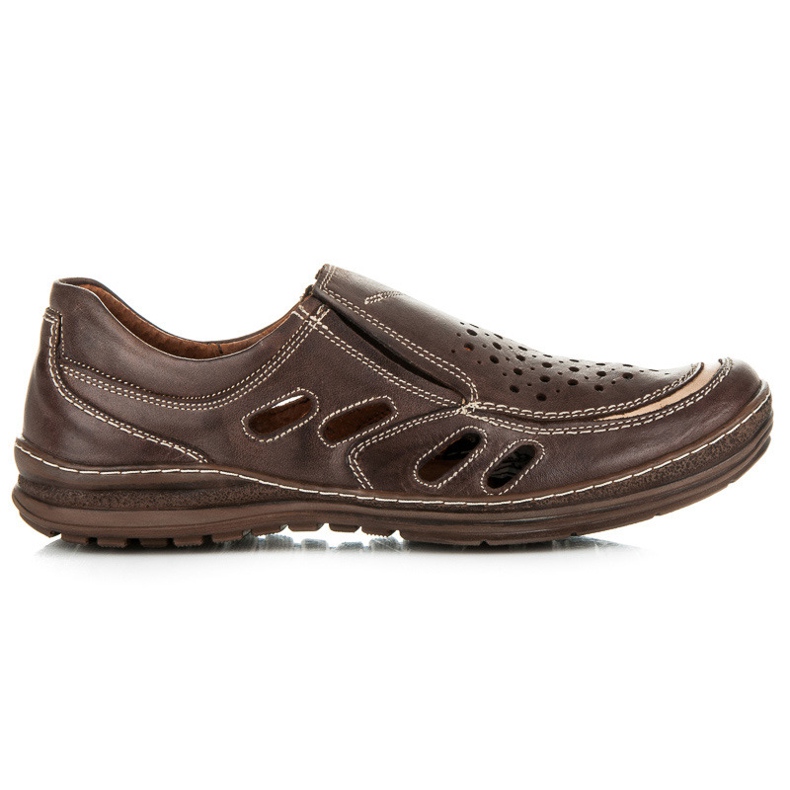 Lucca Chaussures ajourées brun