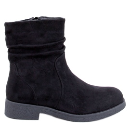 Bracy Bottines à volants noires le noir