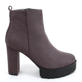 Bottines plateforme gris Rumma Bottines plateforme gris Rumma
