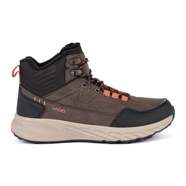 Vico Chaussures de trekking à lacets pour homme marron brun
