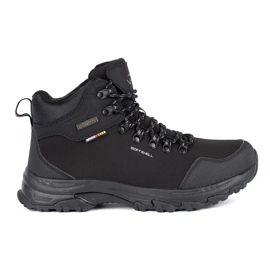 Vico Chaussures de trekking montantes noires pour hommes