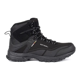 Vico Chaussures de trekking montantes noires pour hommes