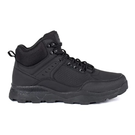 Vico Chaussures de trekking isolées noires pour hommes