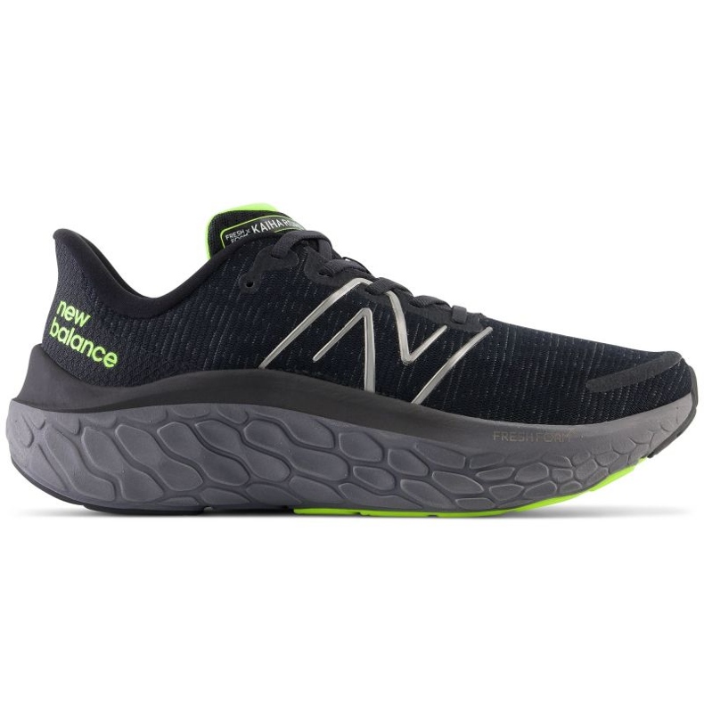 Chaussures de course homme New Balance Fresh Foam Kaiha Road noires et vertes (MKAIRCC1) le noir
