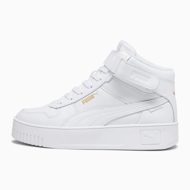 Puma Carina Street chaussures mi-hautes 392337-01 blanche Puma Carina Street chaussures mi-hautes 392337-01 blanche
